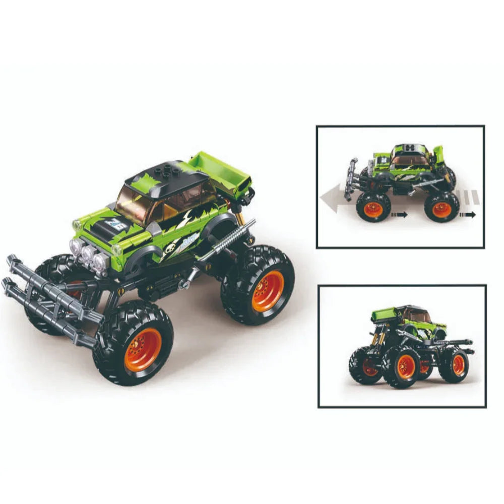 Sluban Off-Road Big Foot Green BKI - 264 Pcs