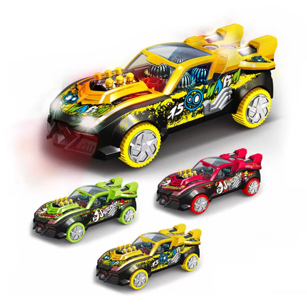 Gear Lights Vehicle Toy Car - Toys - OKO