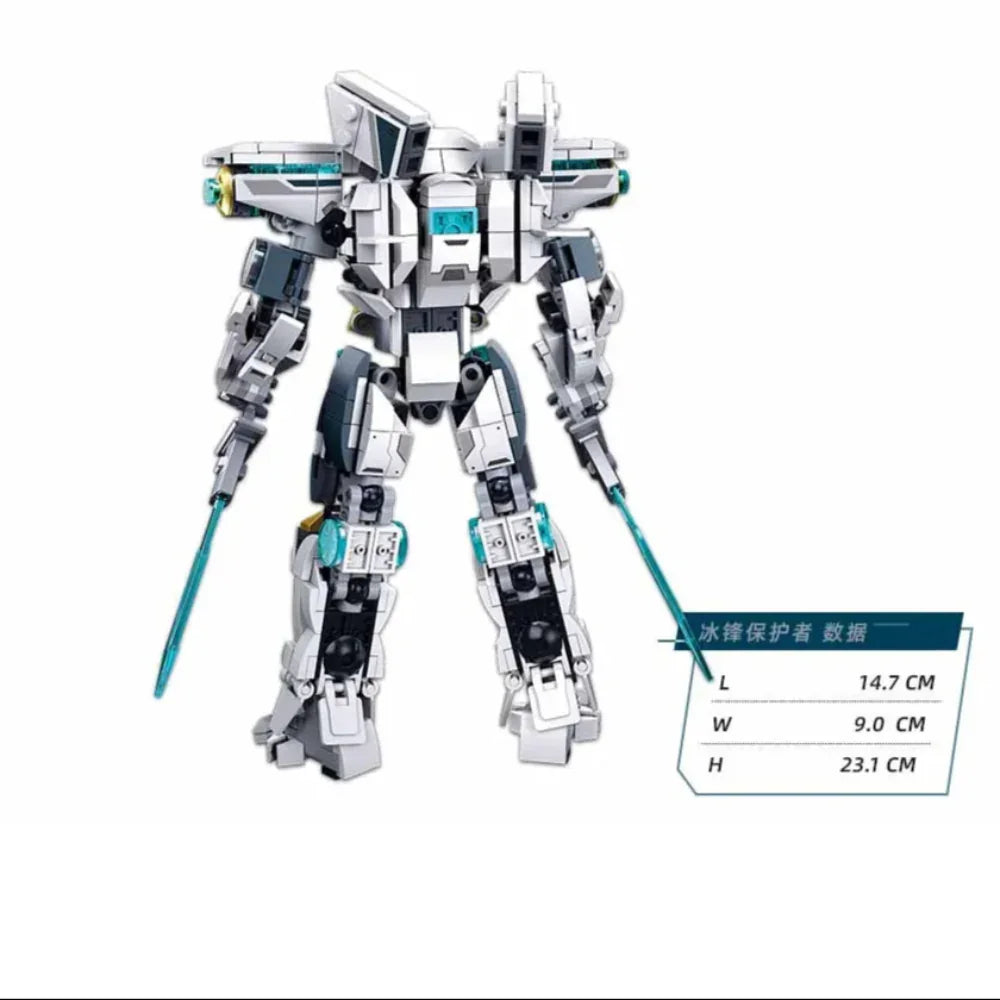 Sluban P.R. Mecha Robot Building Blocks Set - 561 Pcs