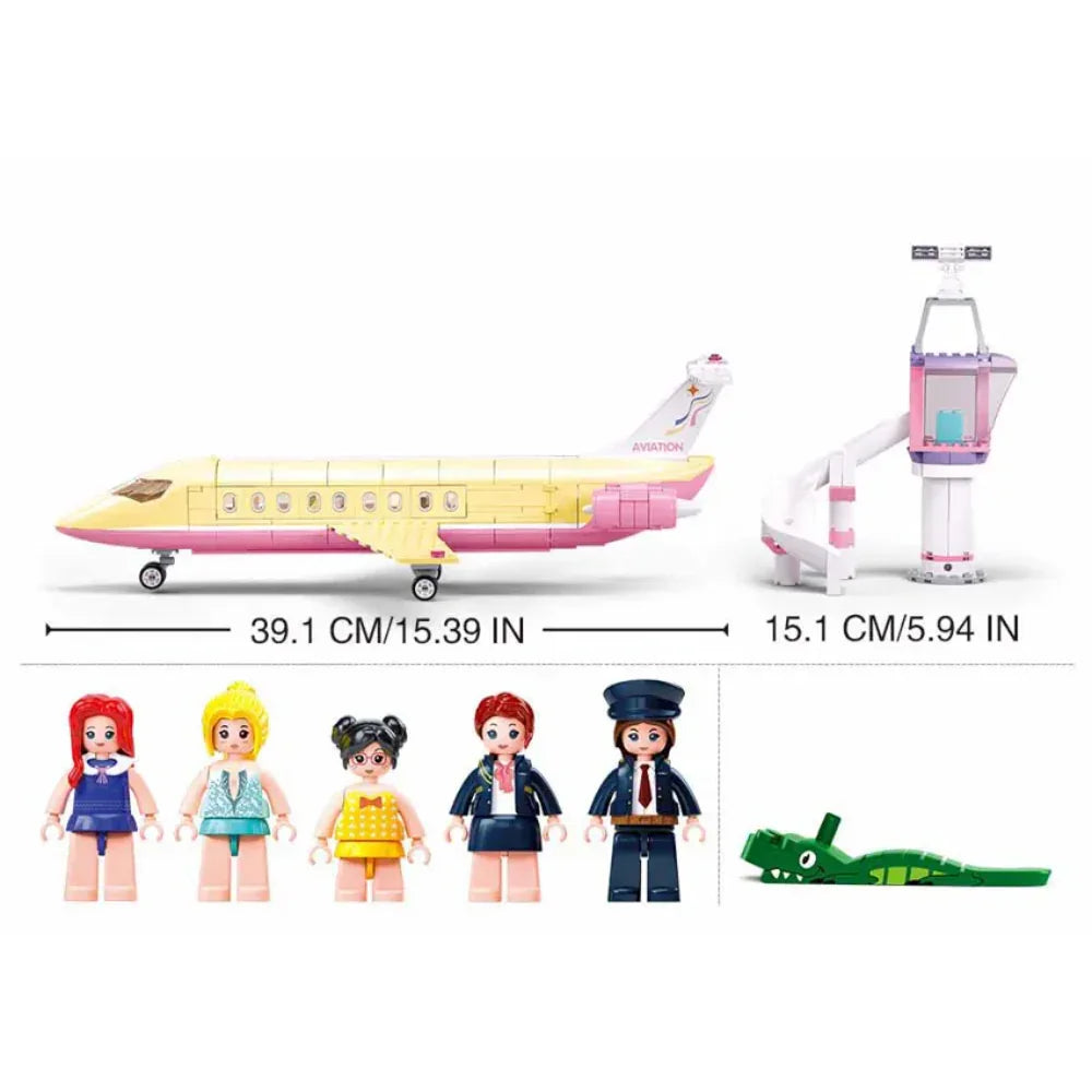 Sluban Girl's Dream Luxurious Plane 384 Pcs