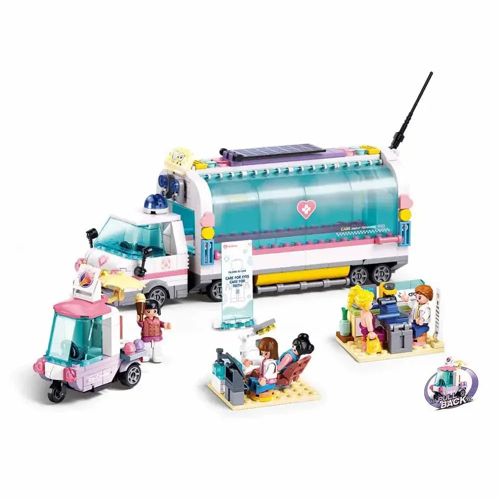 Sluban Metropolis Mobile Hospital - 477Pcs