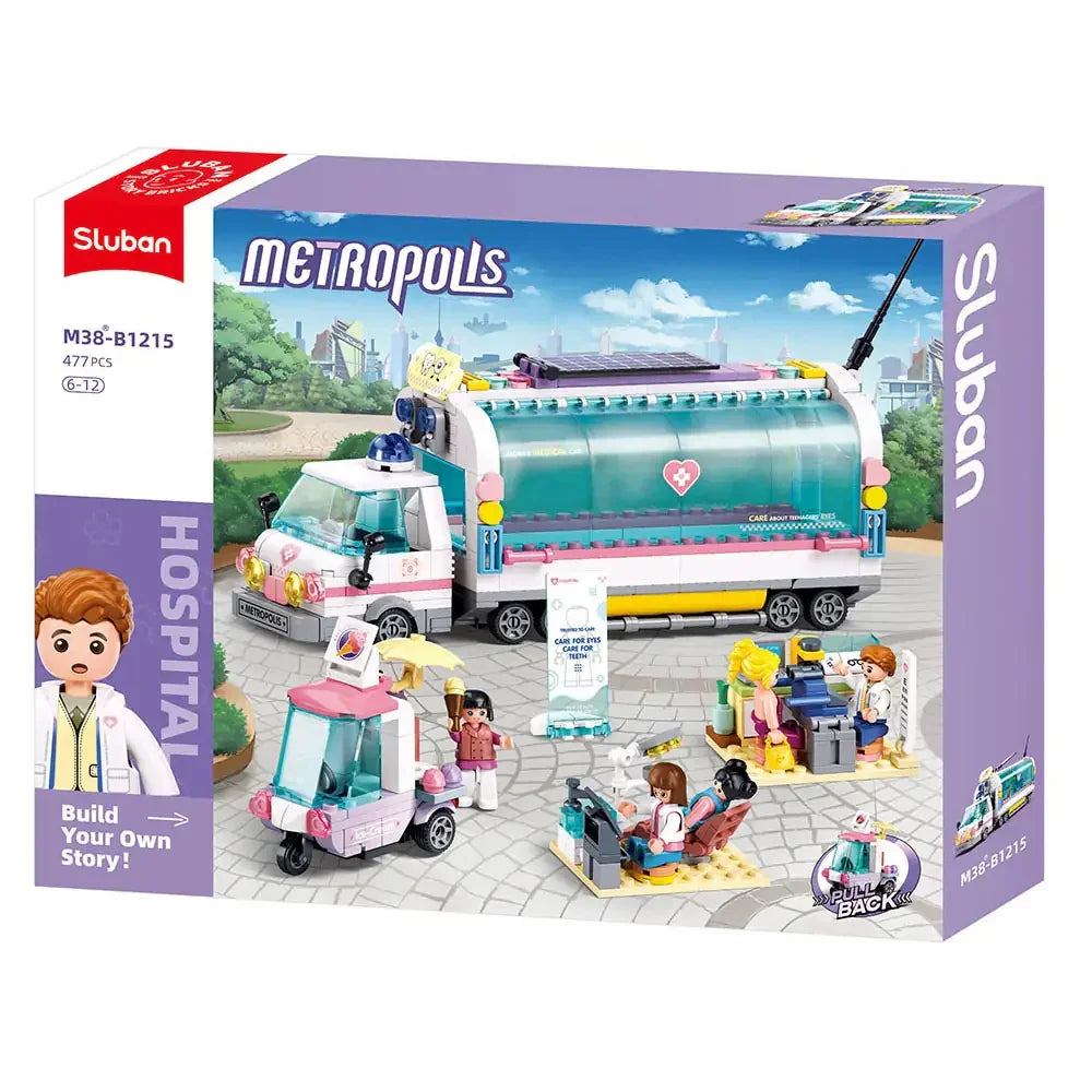 Sluban Metropolis Mobile Hospital - 477Pcs