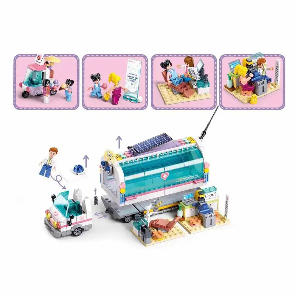 Sluban Metropolis Mobile Hospital - 477Pcs