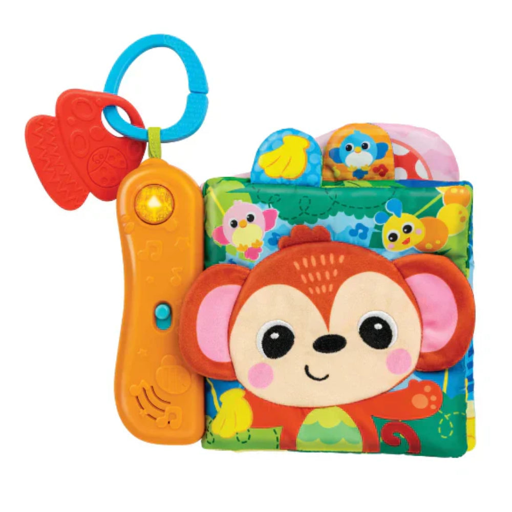 WinFun Jungle Animals Sensory Book - Toys