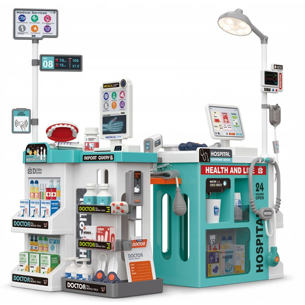 Medical Counter Playset – 77 Pcs