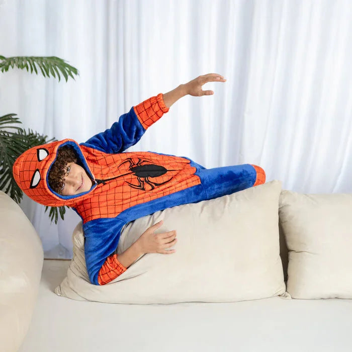Spiderman Long-Sleeved Onesie
