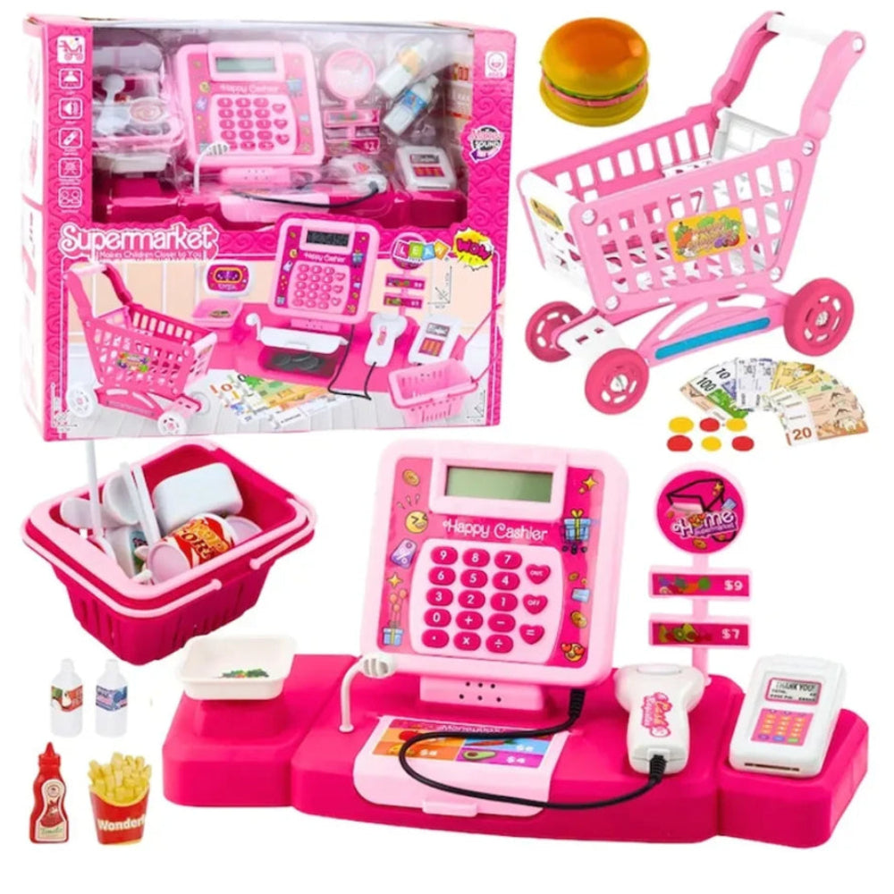 "Happy Cashier" Supermarket Pretend Playset