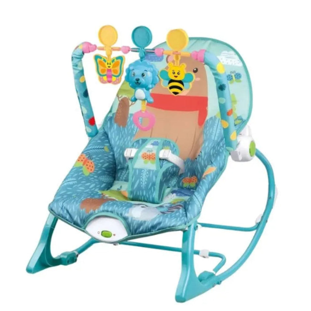 Tiibaby Infant-to-Toddler Rocker – Baby Blue