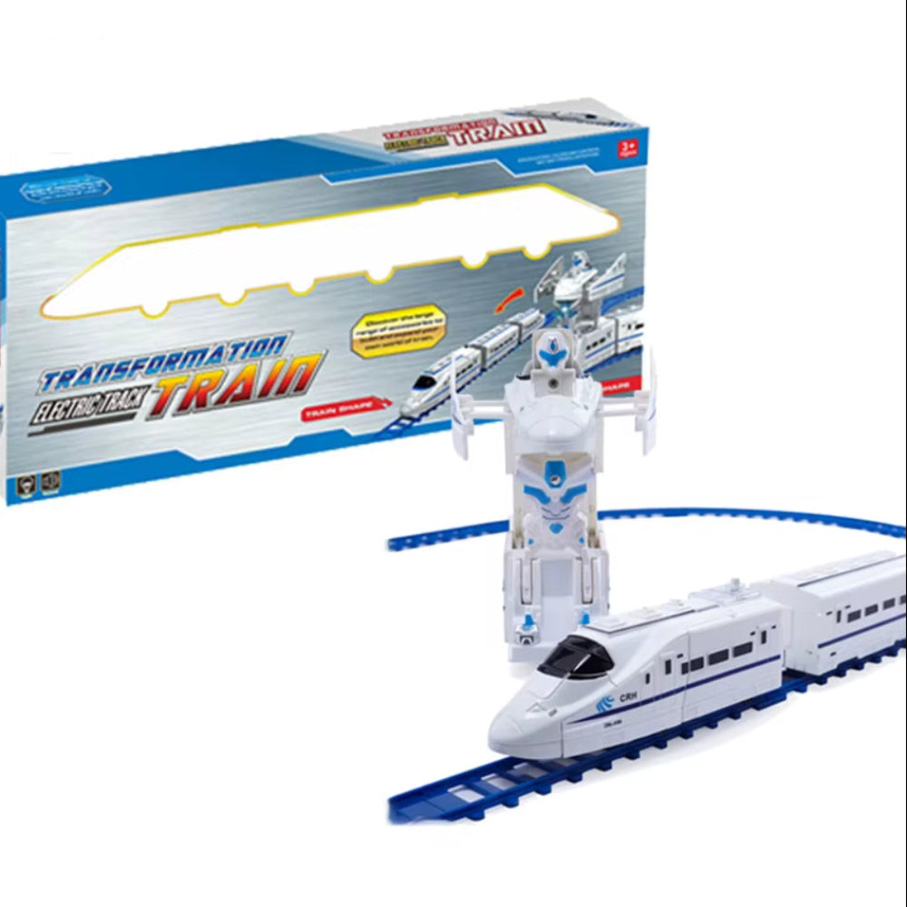 Transformation Electric Track Train 2-in-1 Toy Set