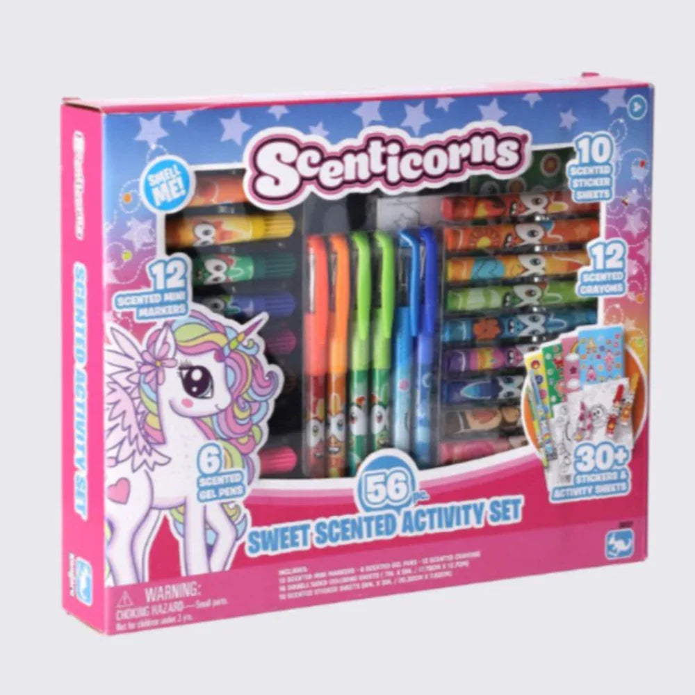Scenticorns Sweet Scented Activity Set - 56 Pcs