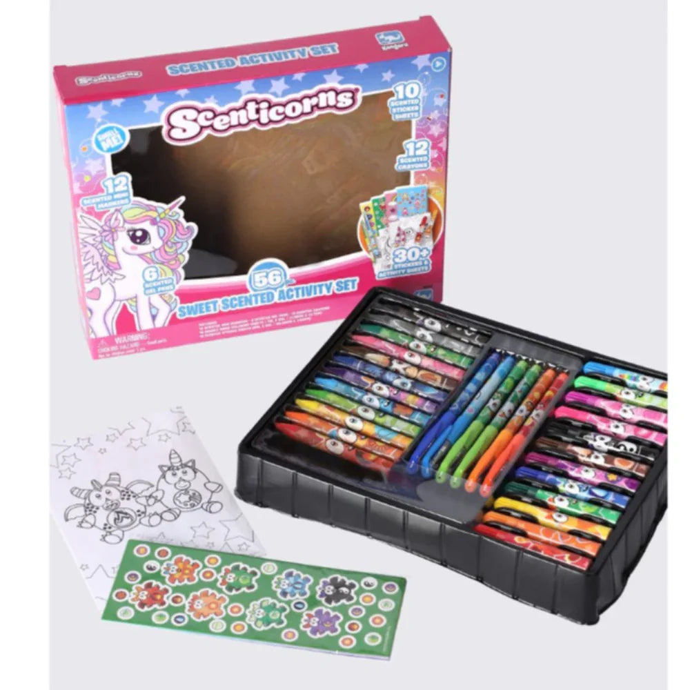 Scenticorns Sweet Scented Activity Set - 56 Pcs