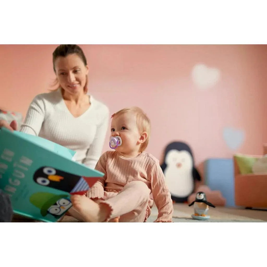 Avent Ultra Air Design Baby Soother (0 - 6m) - Animals - Ourkids - Philips Avent