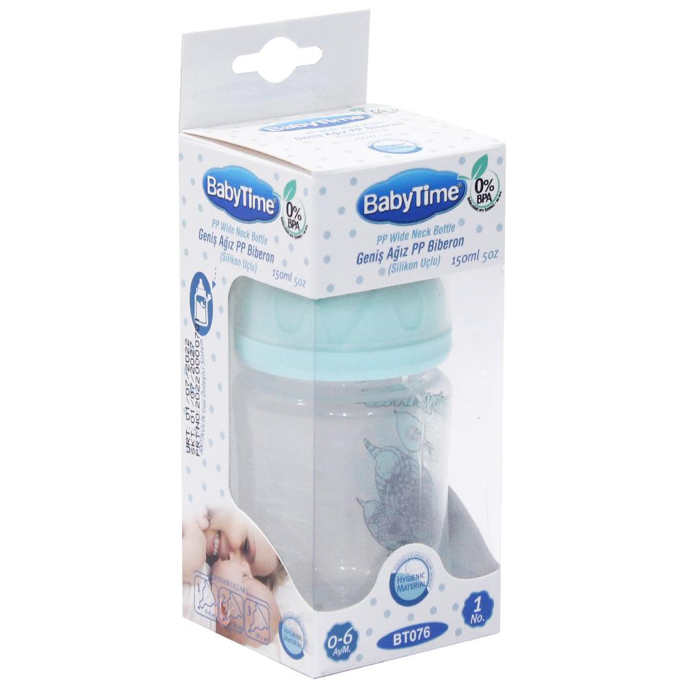 Baby Time Baby Wide Neck Bottle 150ml - Ourkids - Baby Time