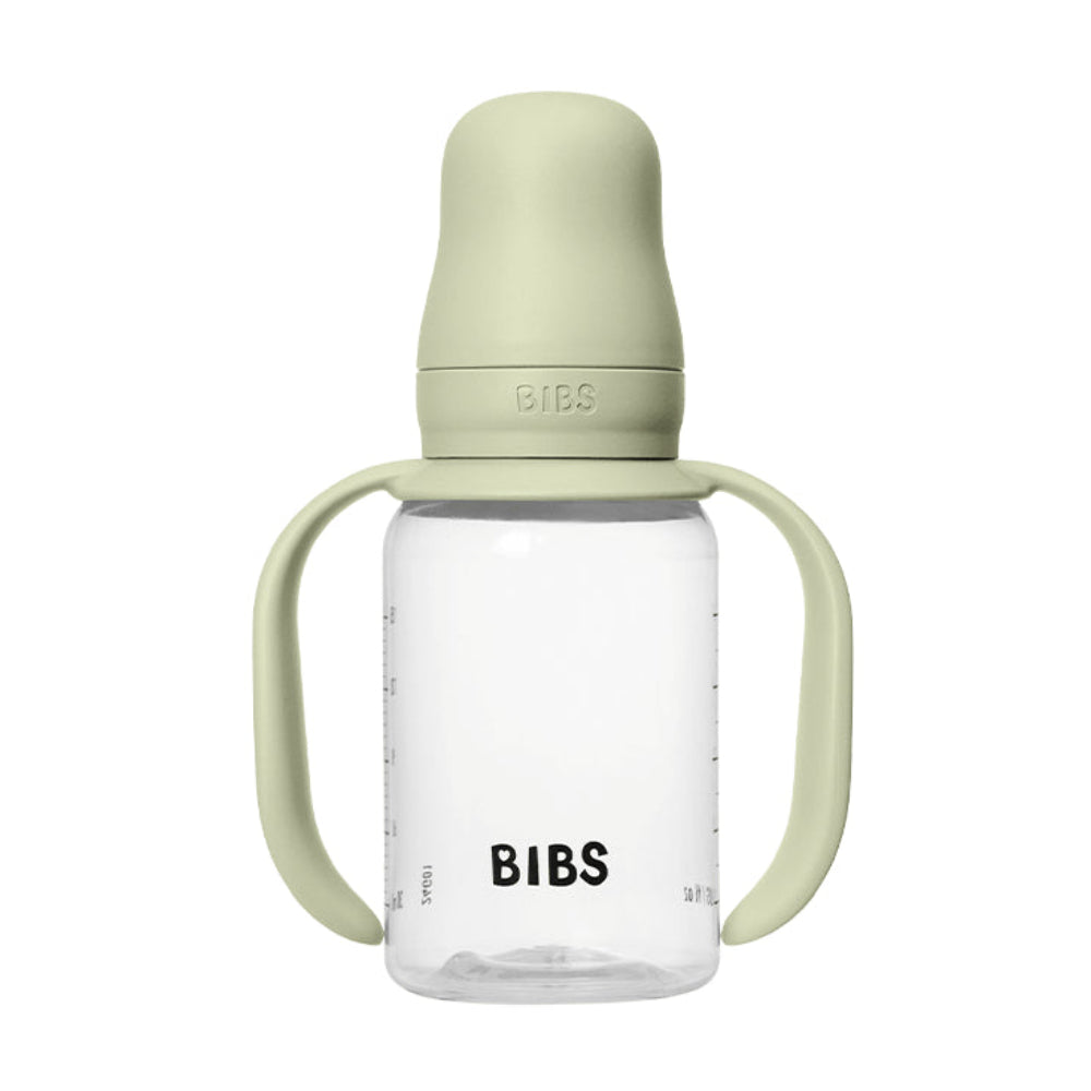 BIBS Silicone Spout Baby Sippy Bottle Pack of 1 – 150 ml Sage - Baby Essentials
