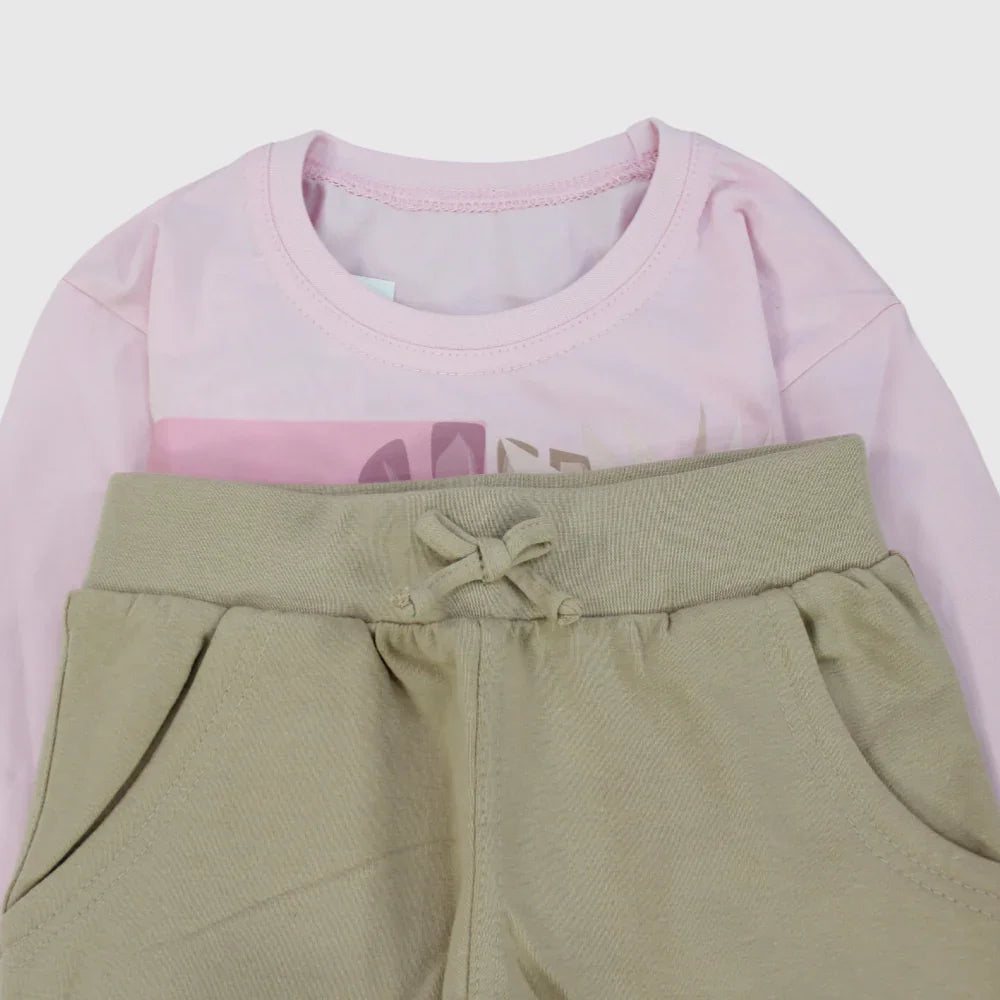 Big Leaf Long-Sleeved Pajama - Ourkids - Dream