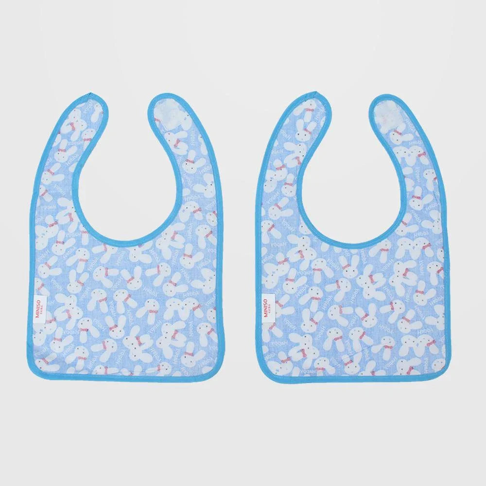 Bunny Heads Bib (Pack Of 2) - Ourkids - Bella Bambino