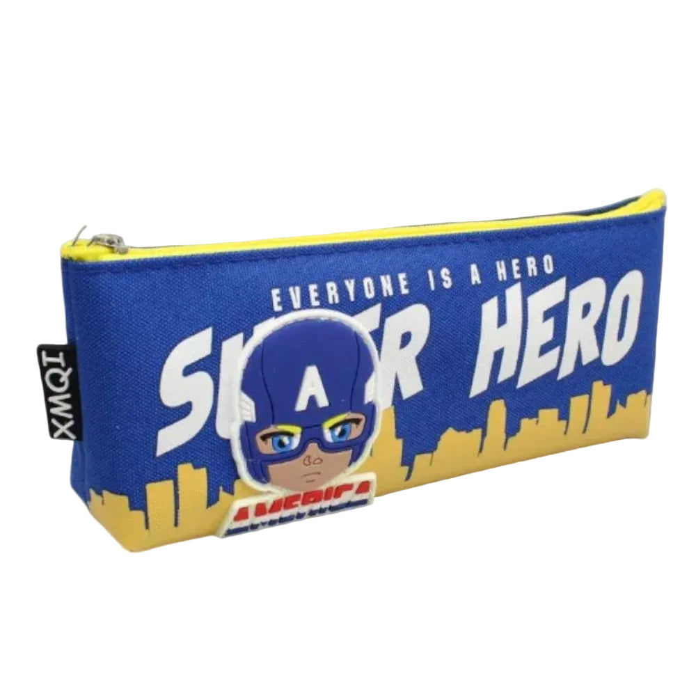 Captain America Blue Pencil Case - Ourkids - TWK