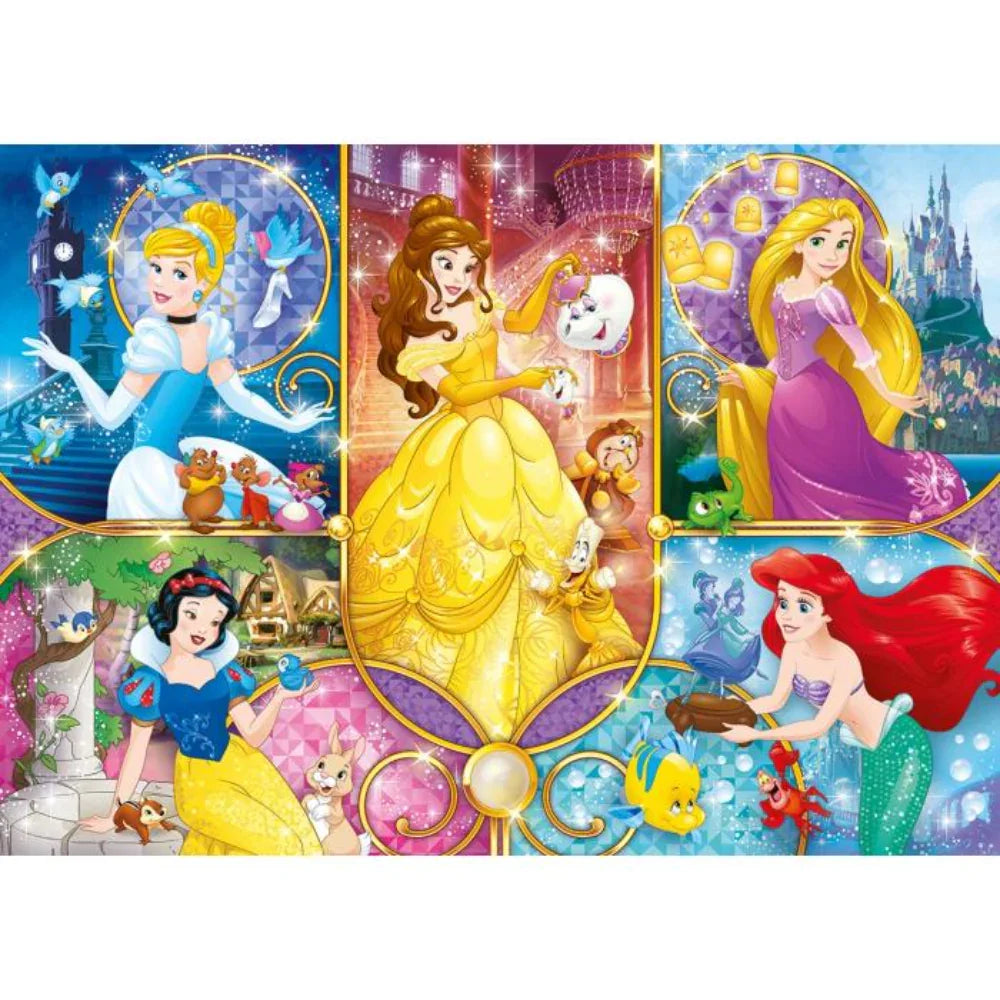 Clementoni Brilliant Princess Puzzle - 104Pcs