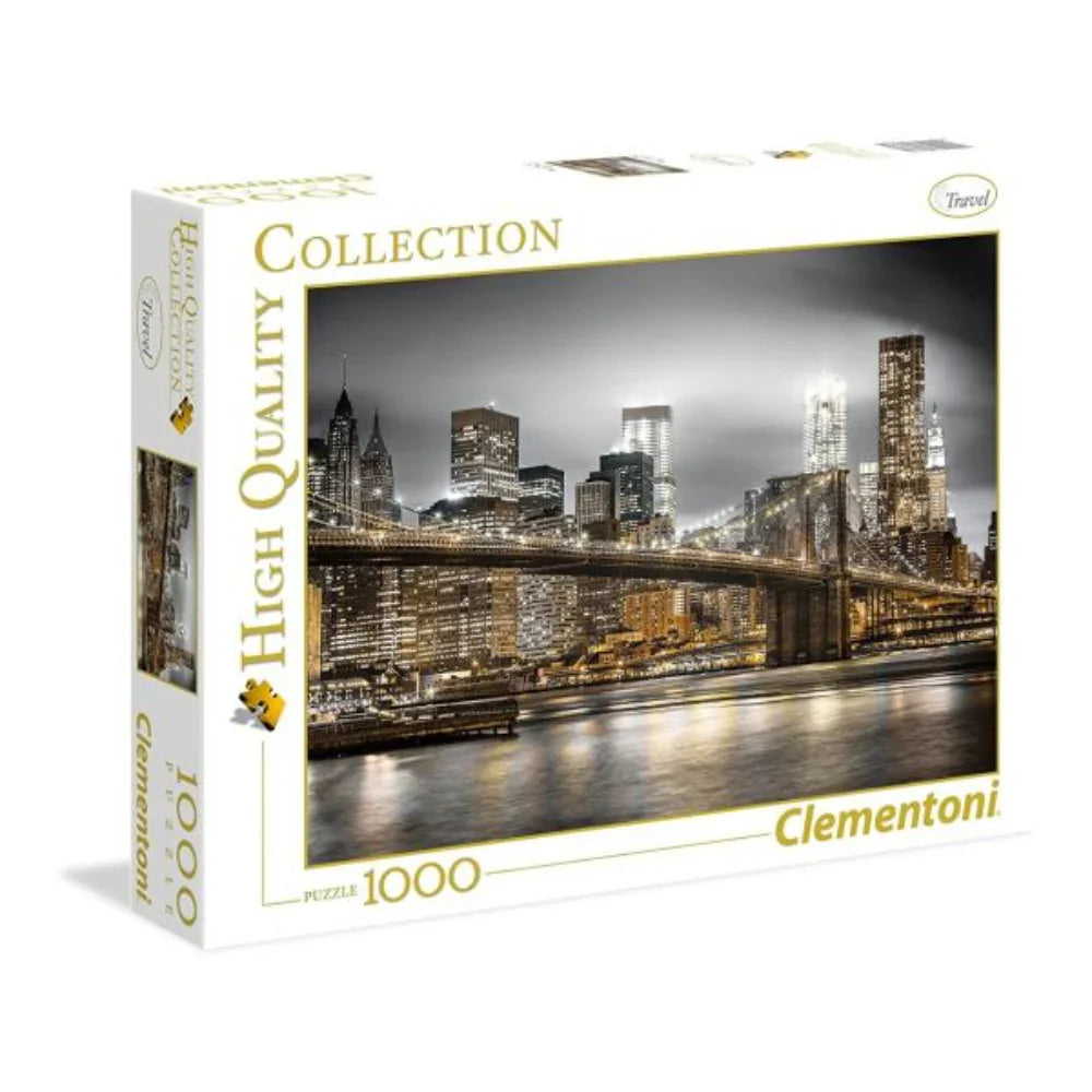 Clementoni New York Skyline High Quality Collection Puzzle - 1000 Pcs - Toys