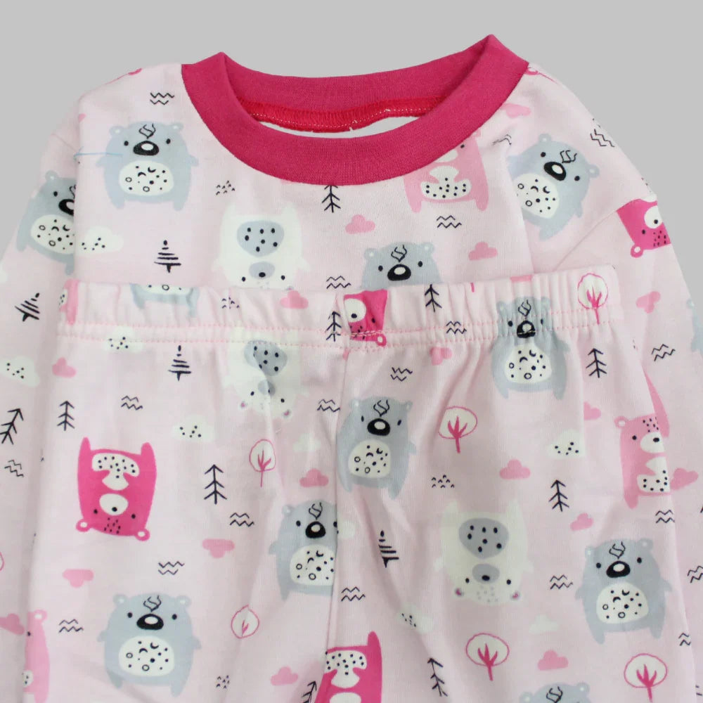 Colorful Bears Long-Sleeved Pajama - Ourkids - Al Sayad