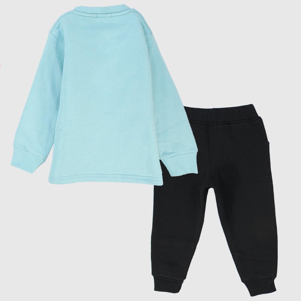 Cool Long-Sleeved Fleeced Pajama - Ourkids - Ourkids