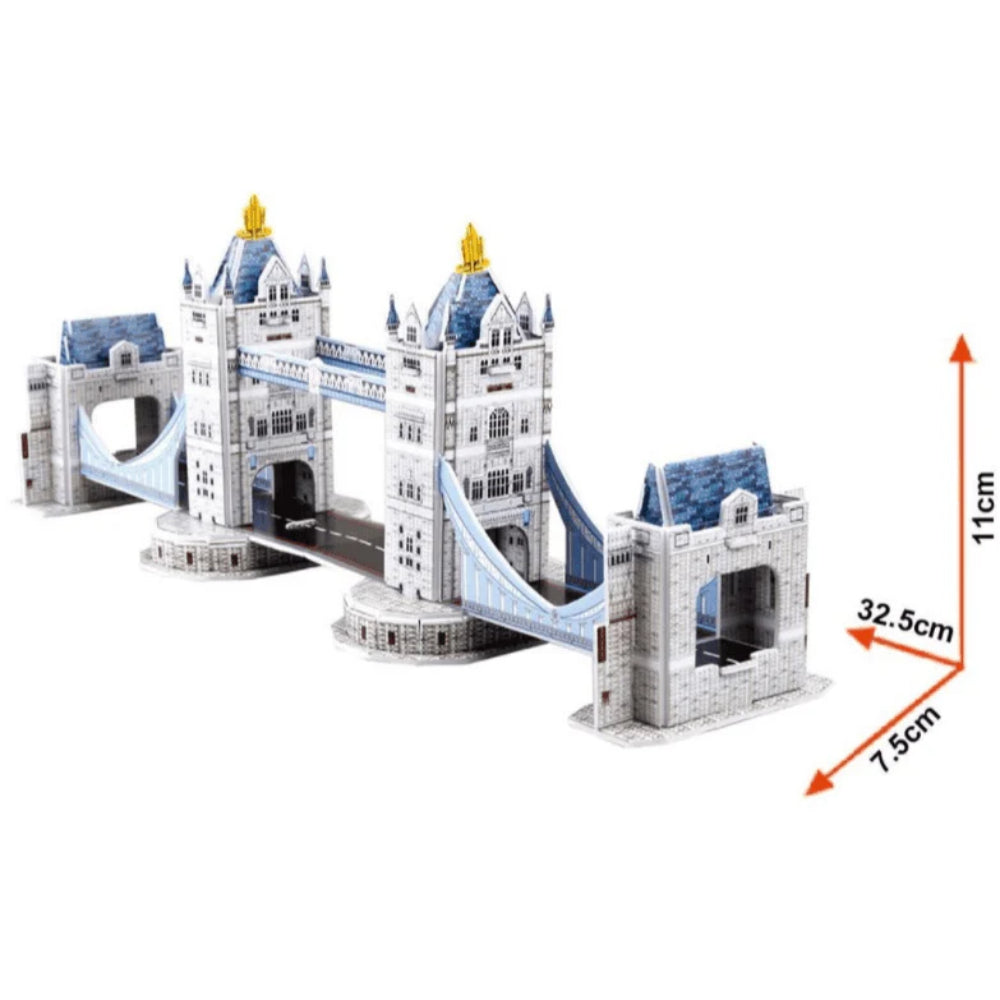 CubicFun 3D Puzzle Of London Tower Bridge - Toys
