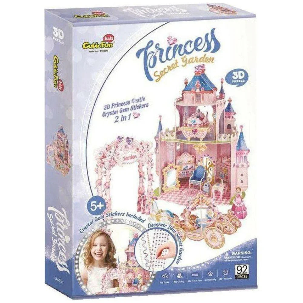 CubicFun Princess Secret Garden 3D Puzzle