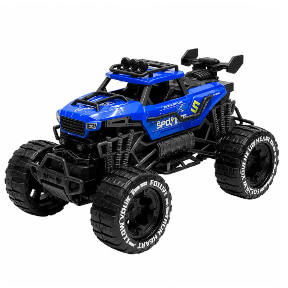 Diecast Model Toy Car Set – Blue (Light & Sound)