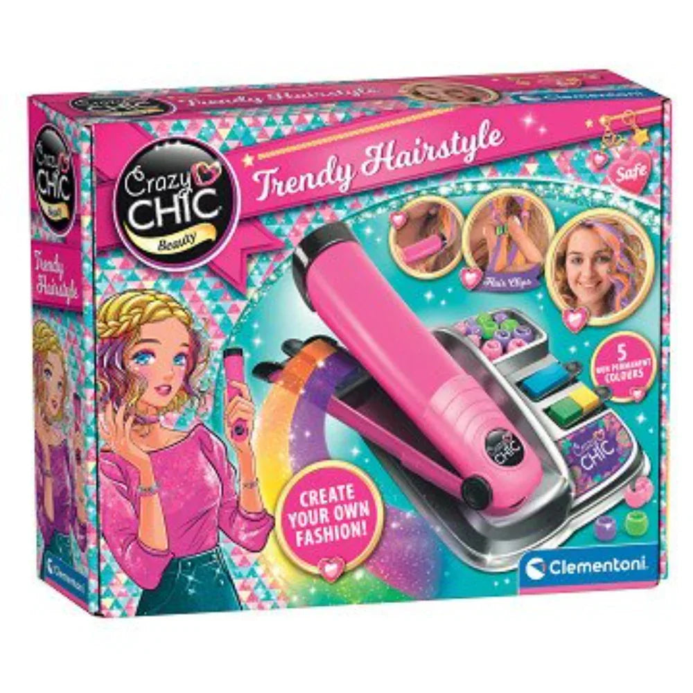 مجموعة صبغات الشعر "كليمنتونى كريزي شيك بيوتي تريندي هير ستايل"