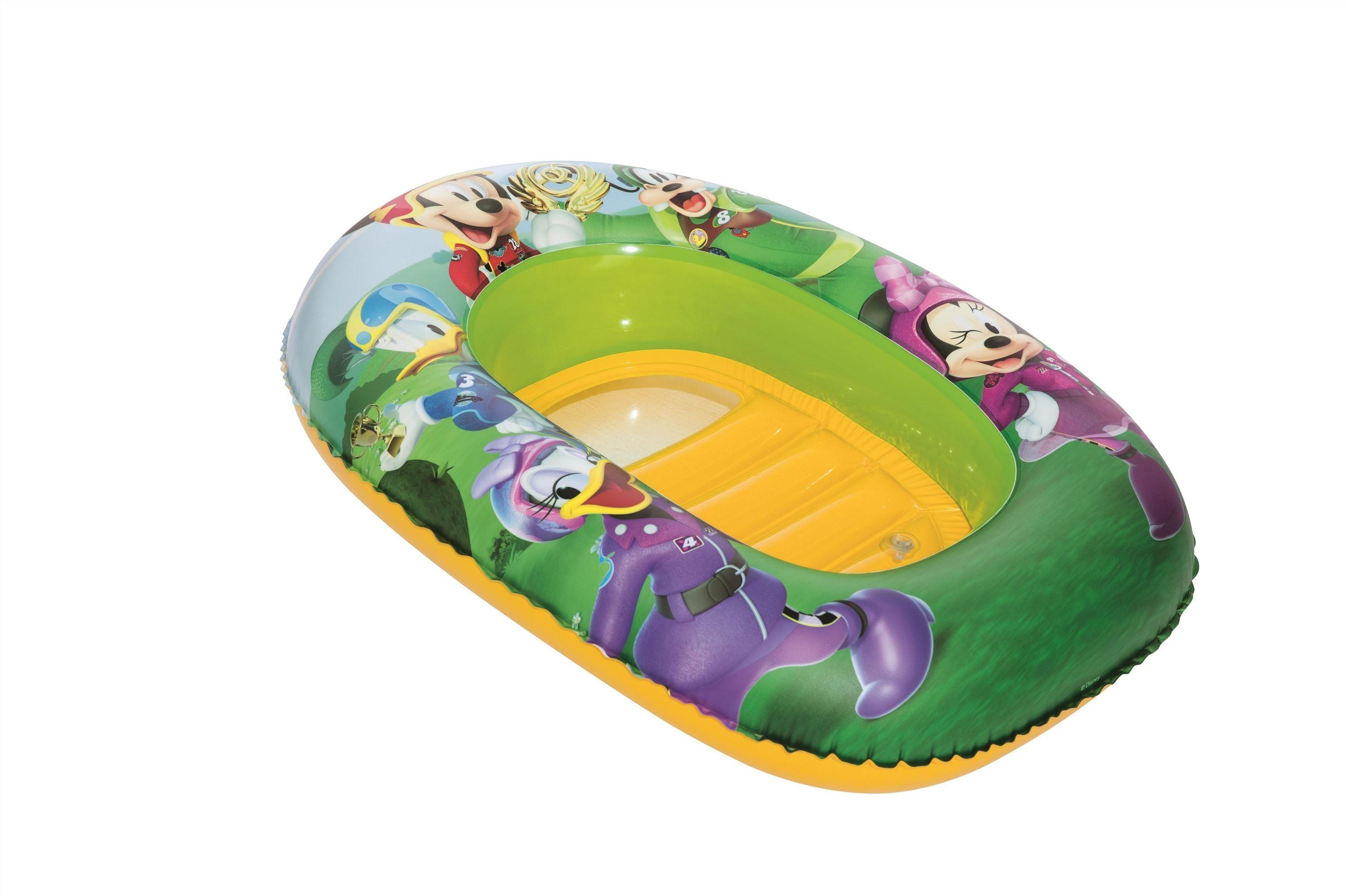Disney's Mickey and the Roadster Racers Inflatable Boat 102 x 69 cm - Ourkids - Bestway