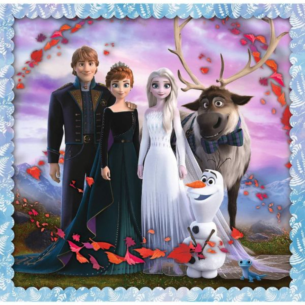 Trefl 3in1 Frozen Magical Story Puzzle - Toys