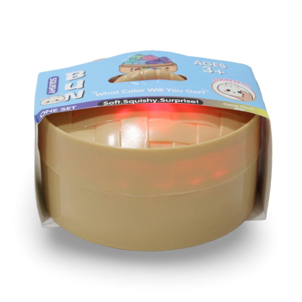 Light-Up Dumpling Squishy Display – 12 Pcs