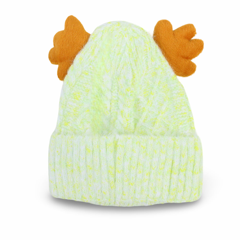 Girls Winter Ice Cap – Pistachio