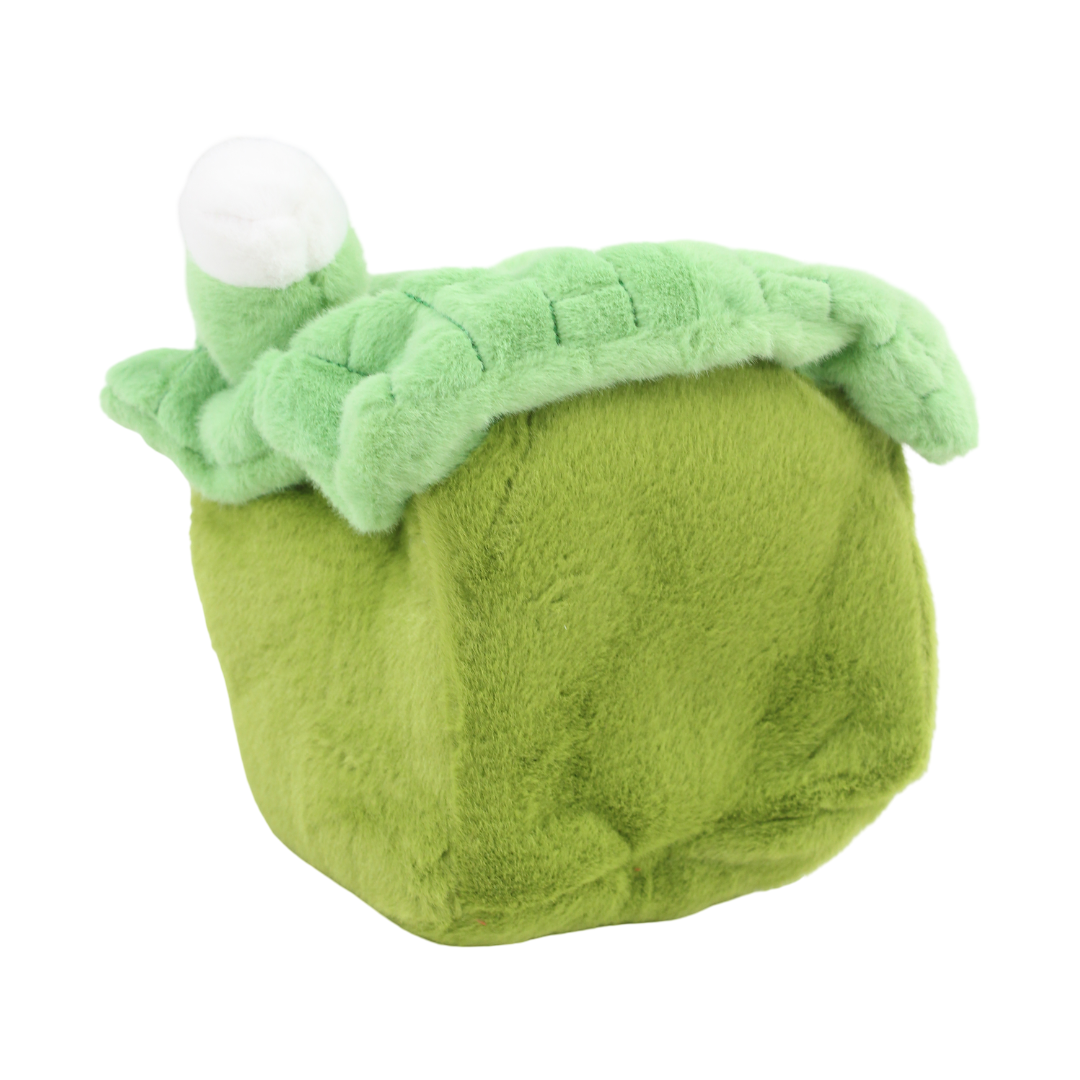 Kids Plush Dog House Toy – Green