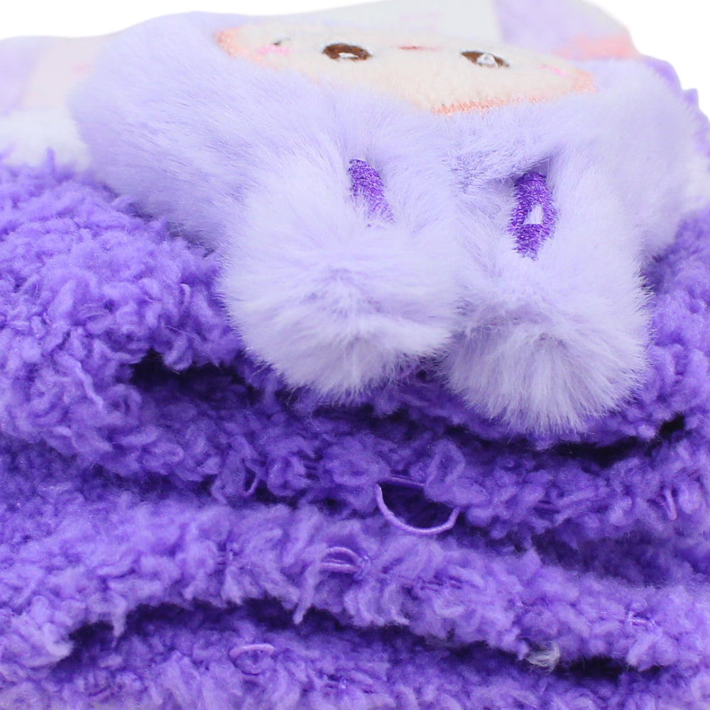 Girls Winter Socks – Purple