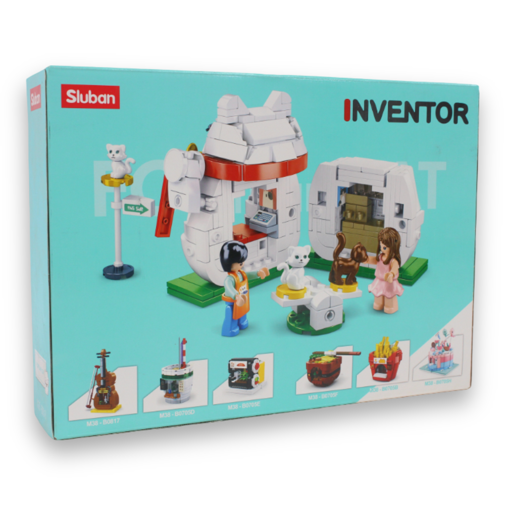 Fortune Cat Building Blocks – 323 Pieces