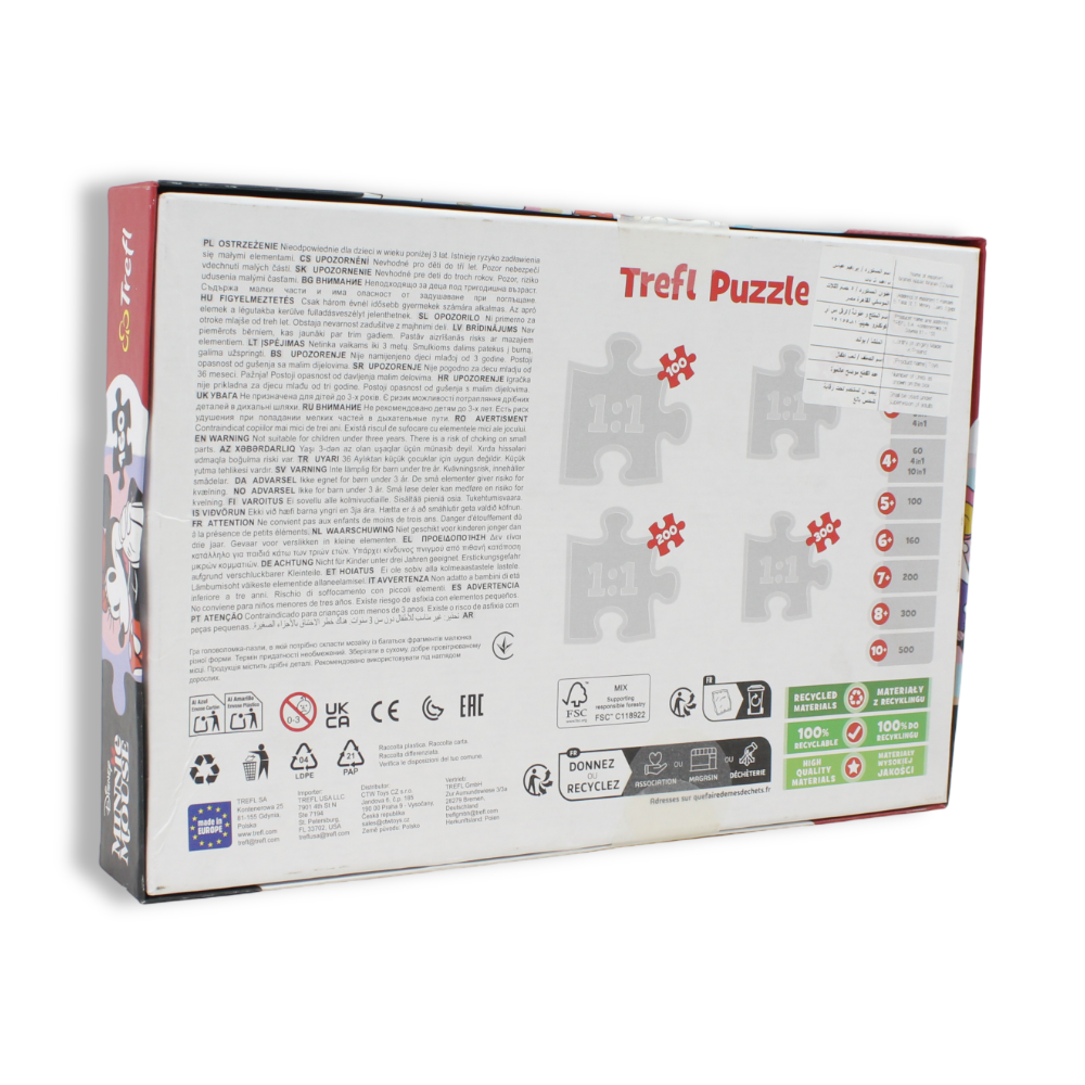 Trefl Minnie Mouse: Colorful Day Jigsaw Puzzle – 160 Pcs