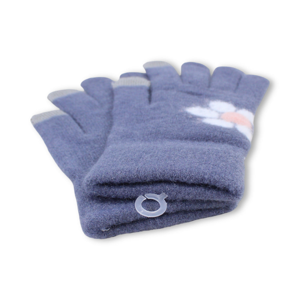 Girls Winter Gloves – Grey