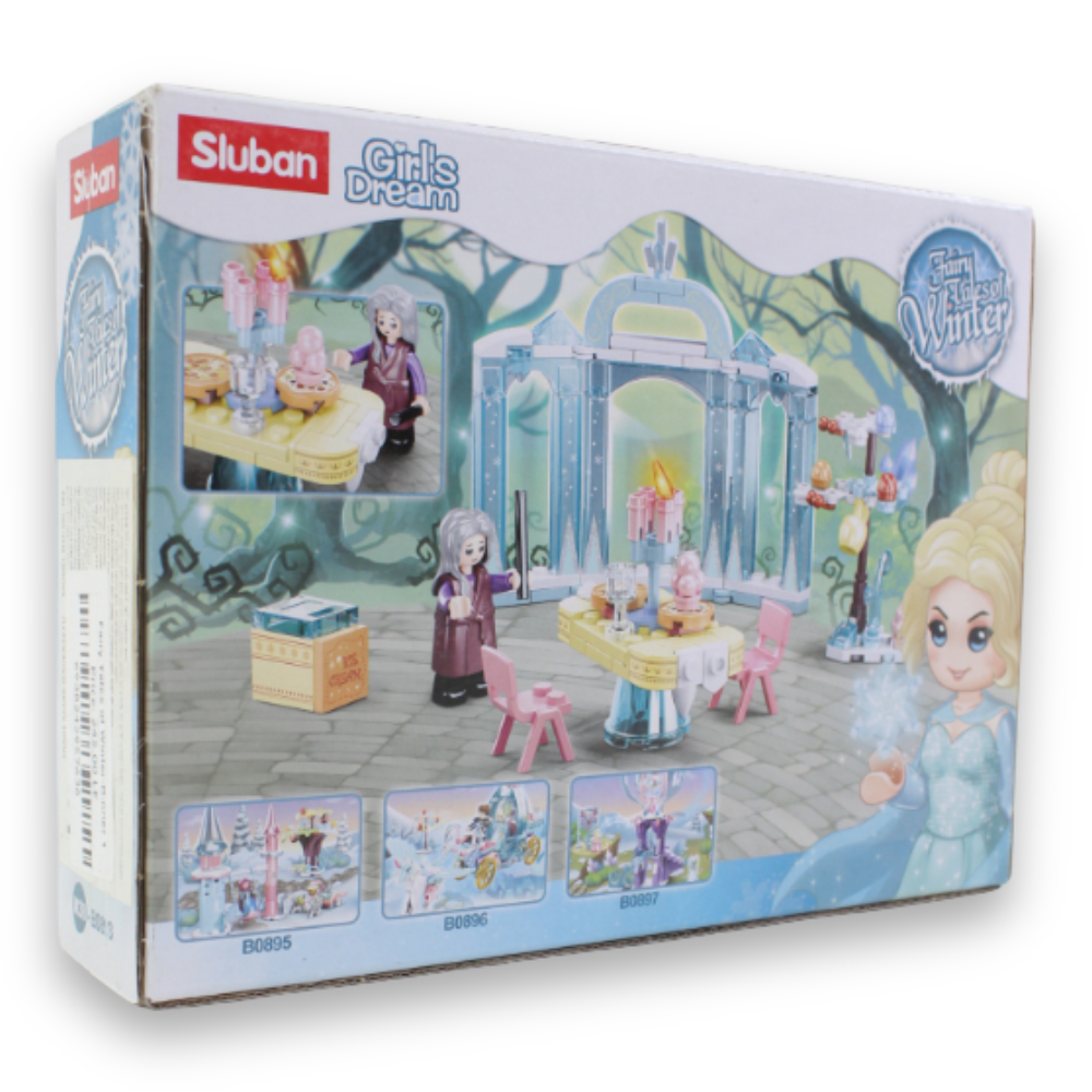 Sluban Fairy Tales of Winter Dinner Building Set – 107 Pieces