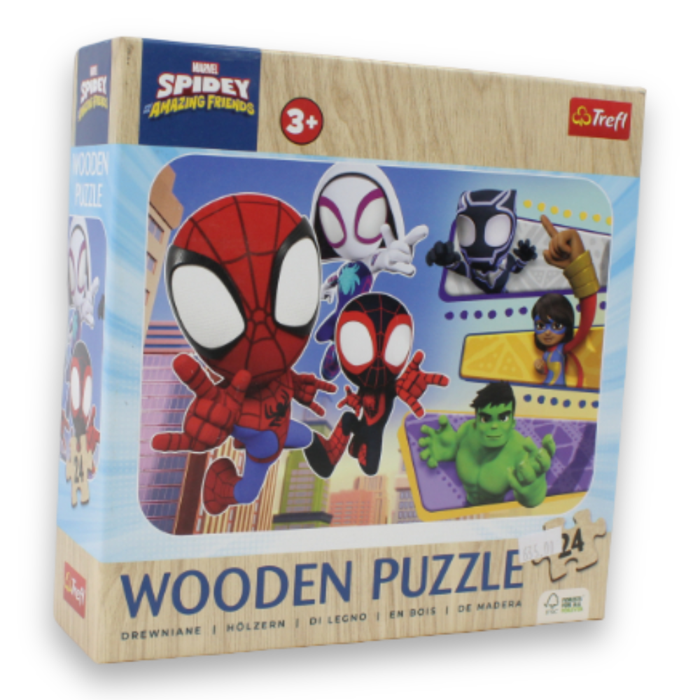 24-Piece Wooden Jigsaw Puzzle