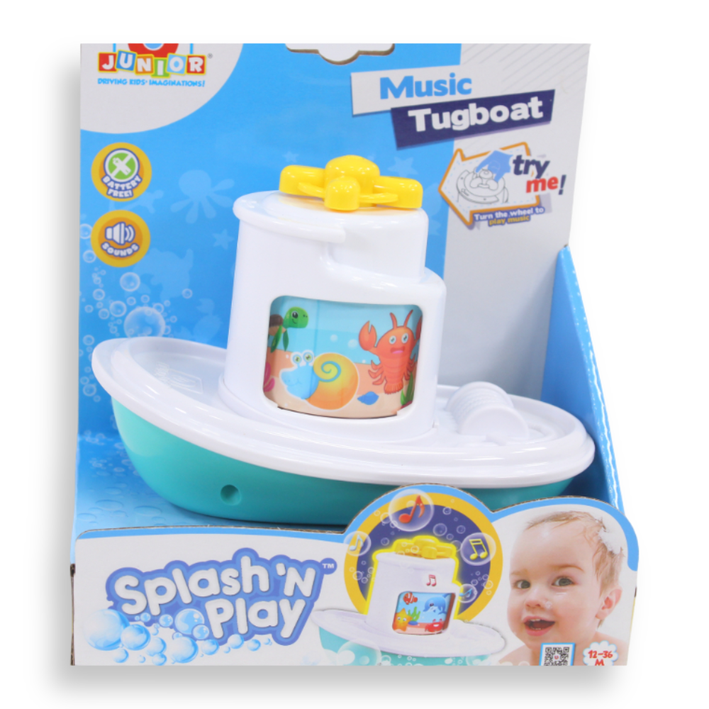 Splash 'N Play Music Tugboat
