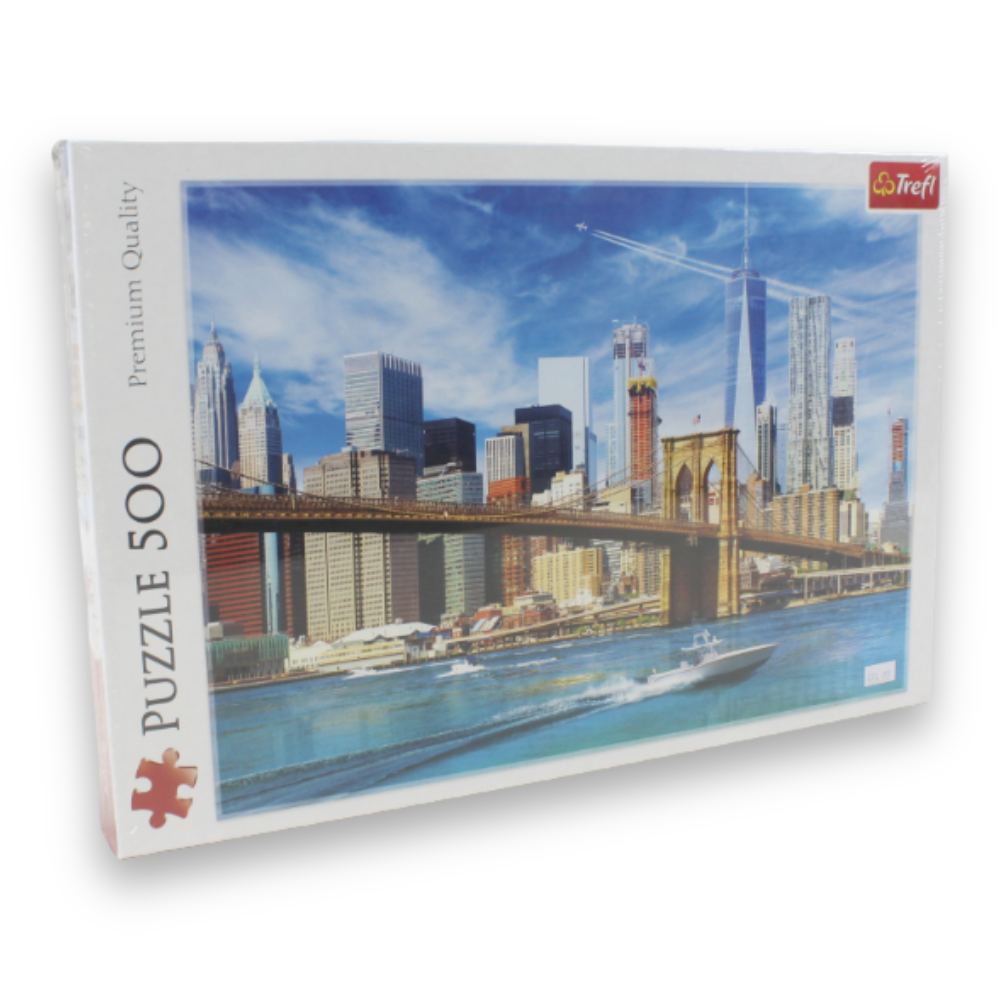 Trefl Brooklyn Bridge, New York Jigsaw Puzzle – 500 Pcs