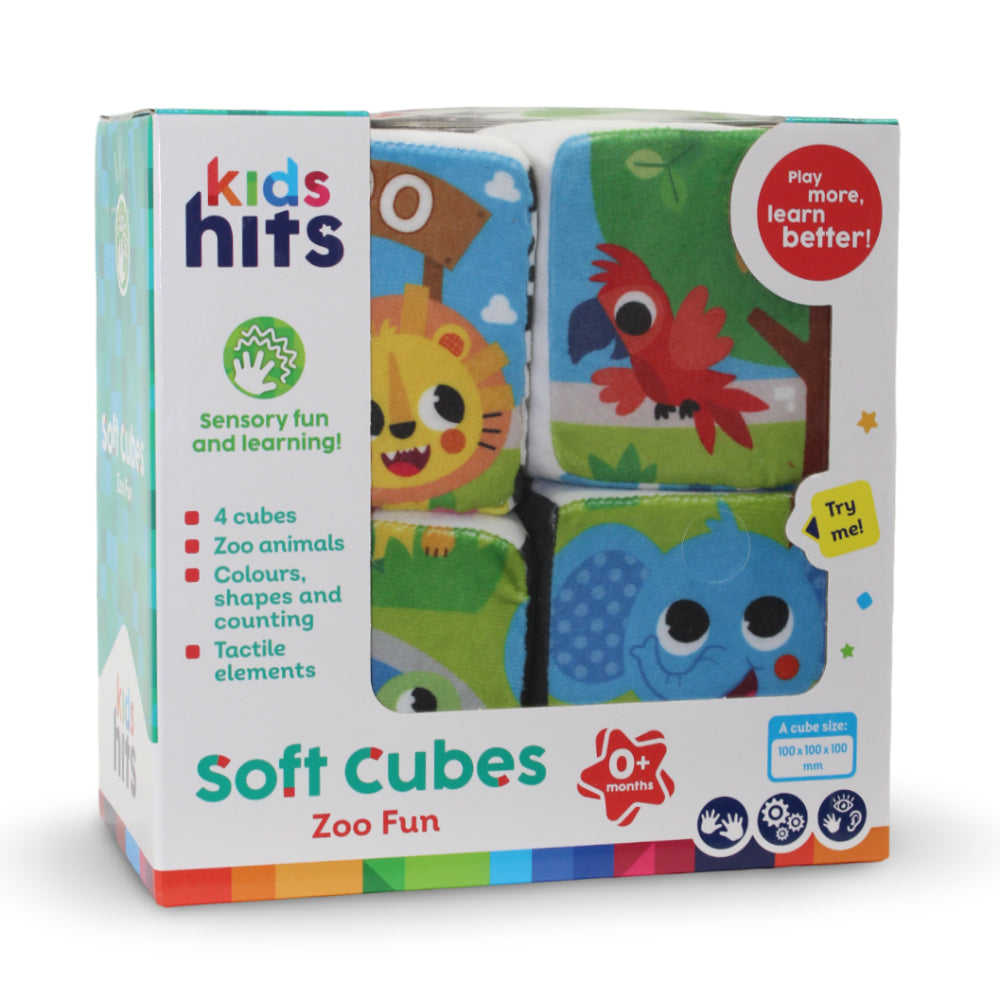 Soft Cubes Zoo Fun