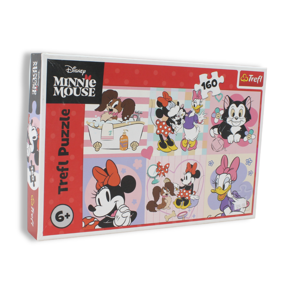 Trefl Minnie Mouse: Colorful Day Jigsaw Puzzle – 160 Pcs