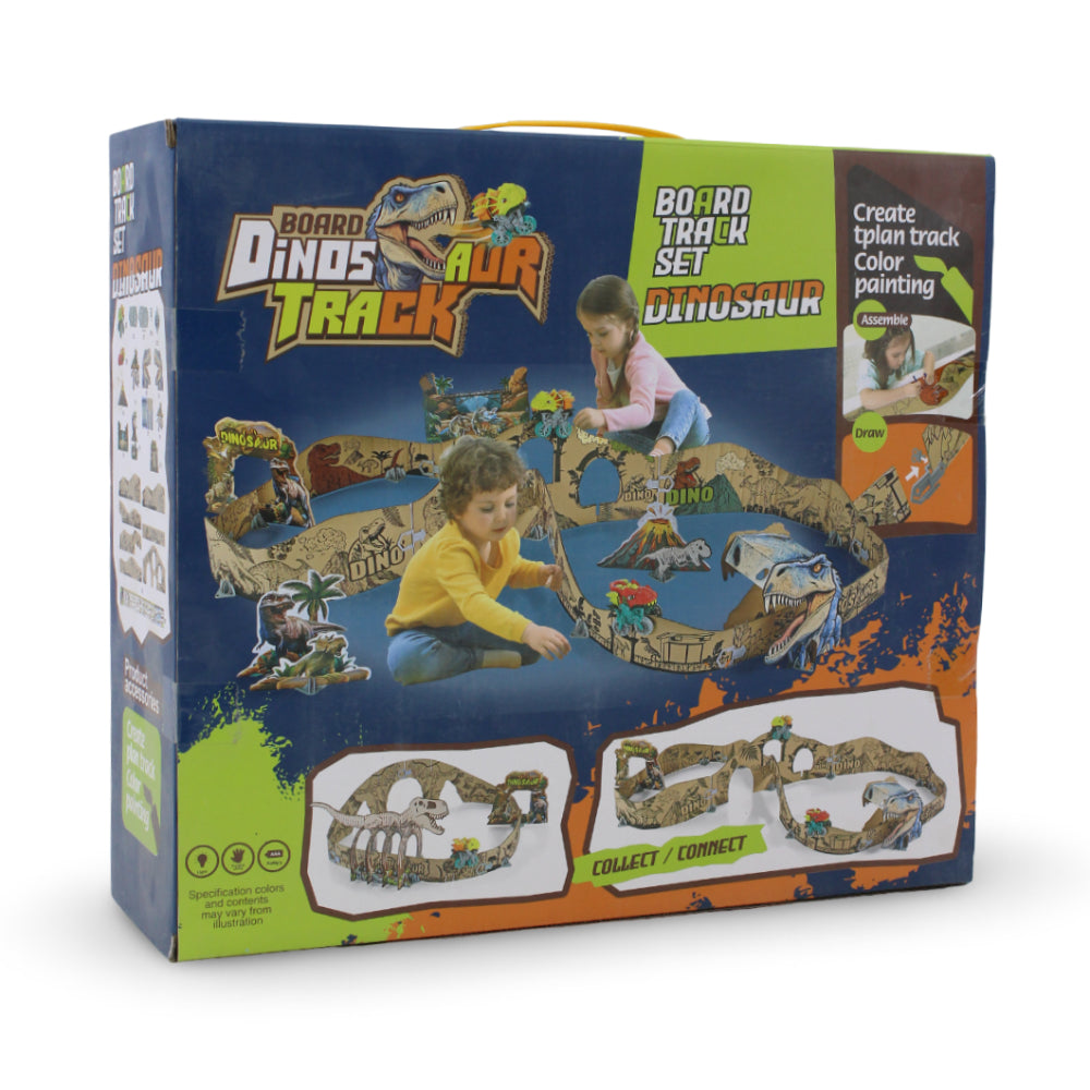 1788 7Pcs Dinosaur Rail Vehicle
