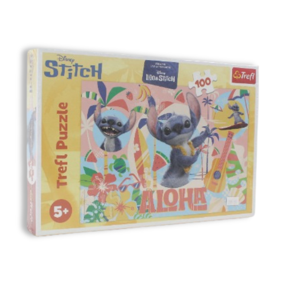 Trefl Lilo & Stitch: Stitch & Friends In Action Jigsaw Puzzle – 100 Pcs