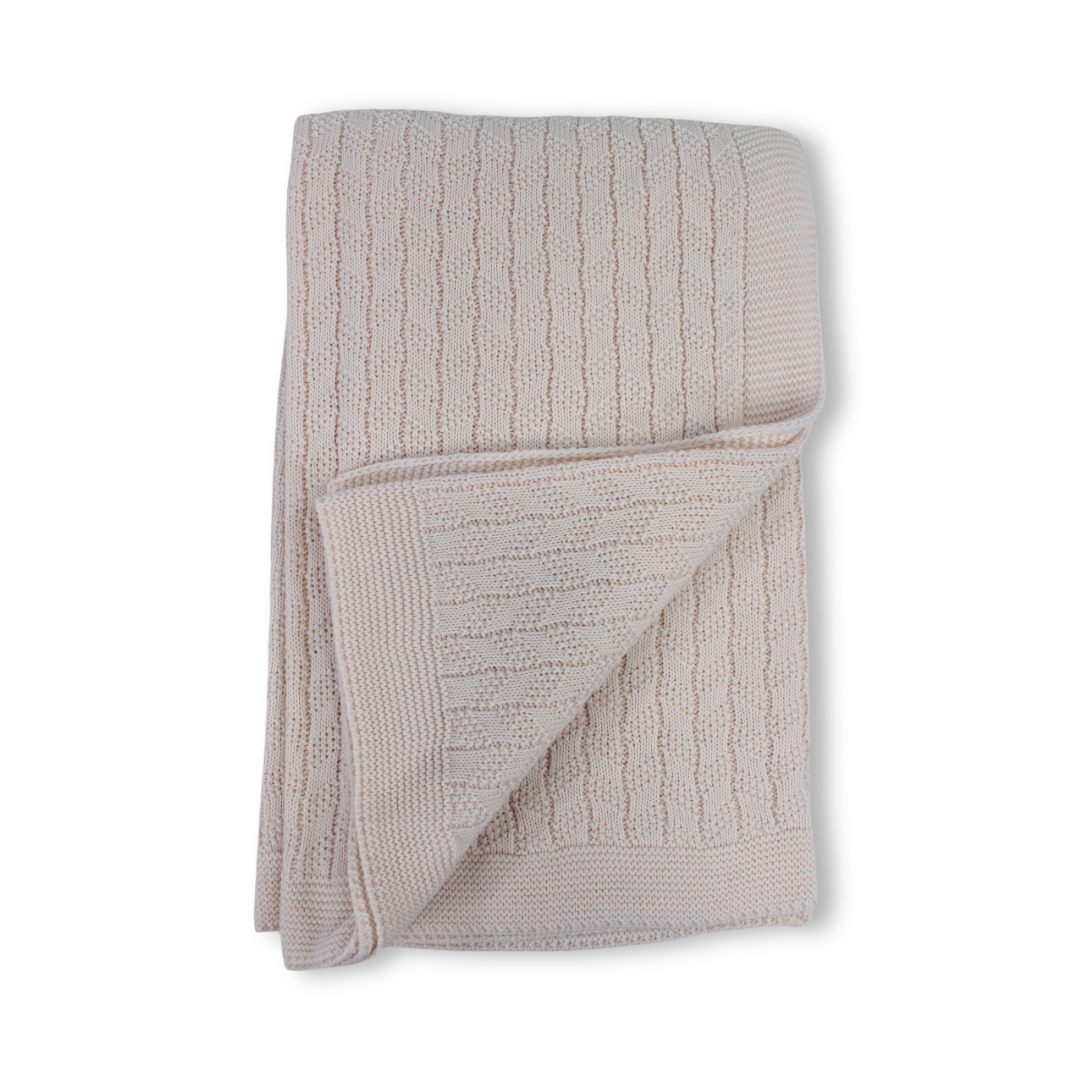 Unisex Baby Knitted Blanket – Assorted Colors