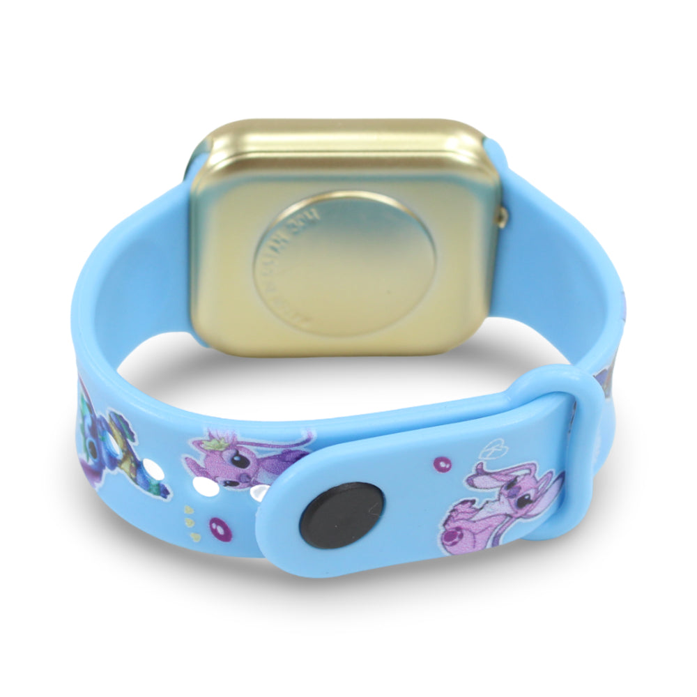 LED Stitch Touch Electronic WATCH(12Pcs/PDQ) – Stitch Baby Blue