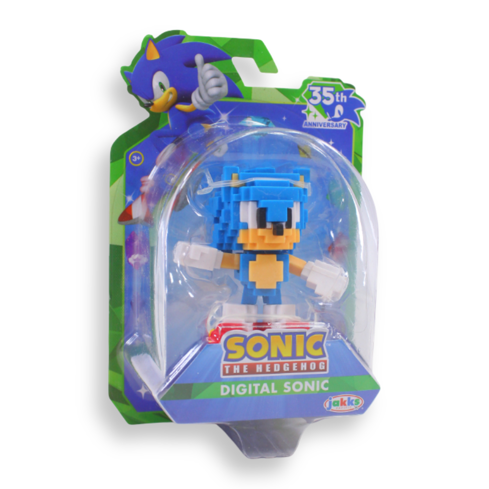 JAKKS Sonic the Hedgehog 35th Anniversary – Classic Sonic Mini Figure (2.5 Inch)