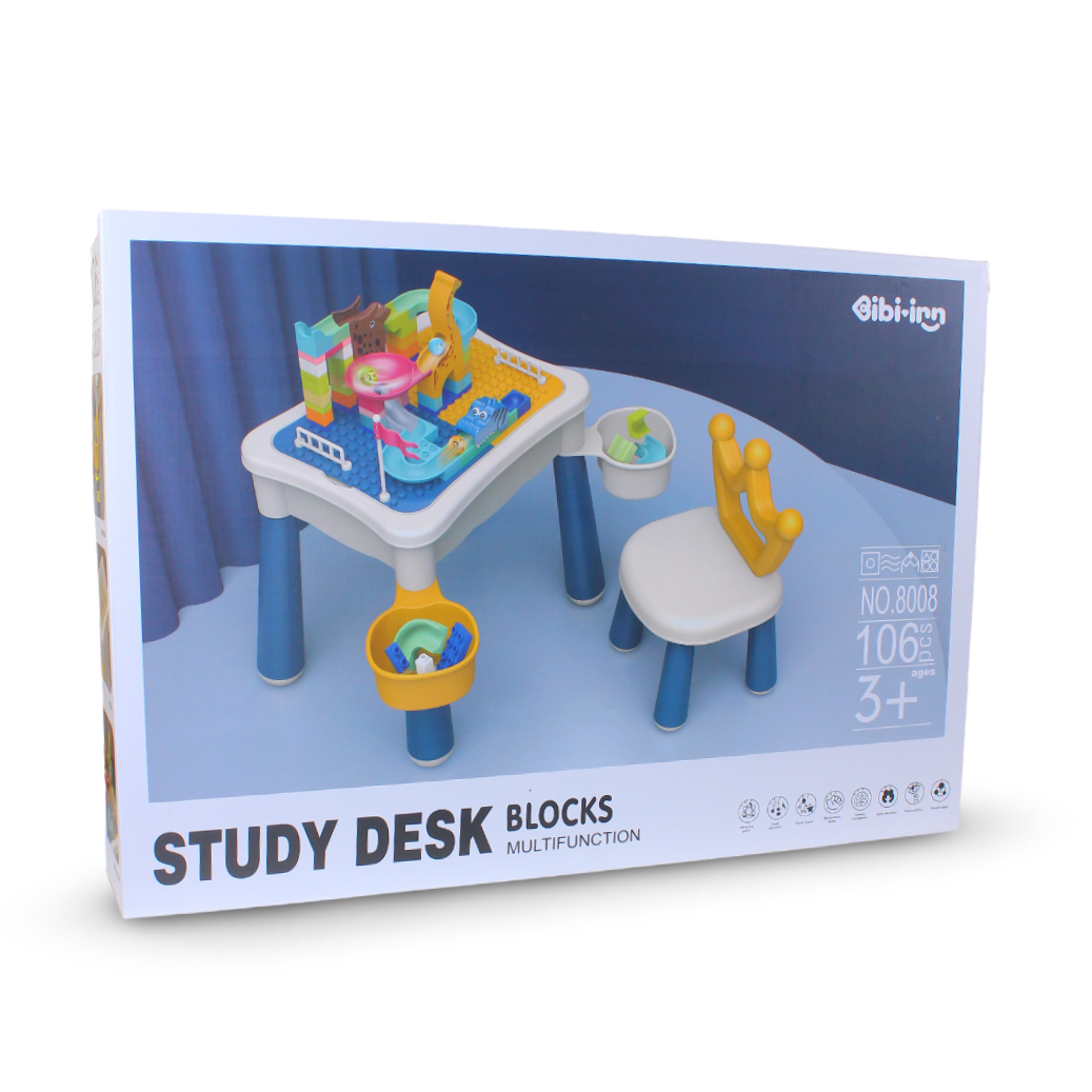160-Piece Study Desk Blocks